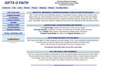 Desktop Screenshot of giftsofaith.com